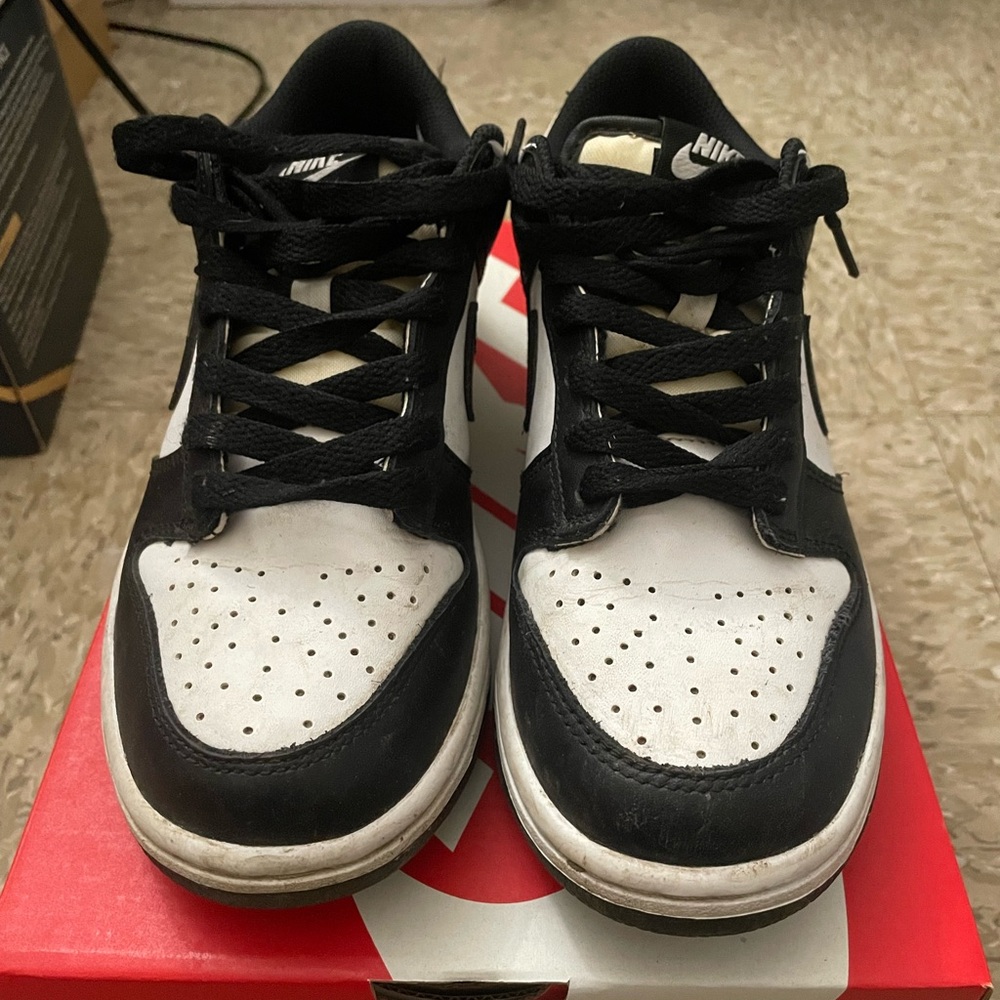 Nike Black and White PANDA Dunk Sneakers
